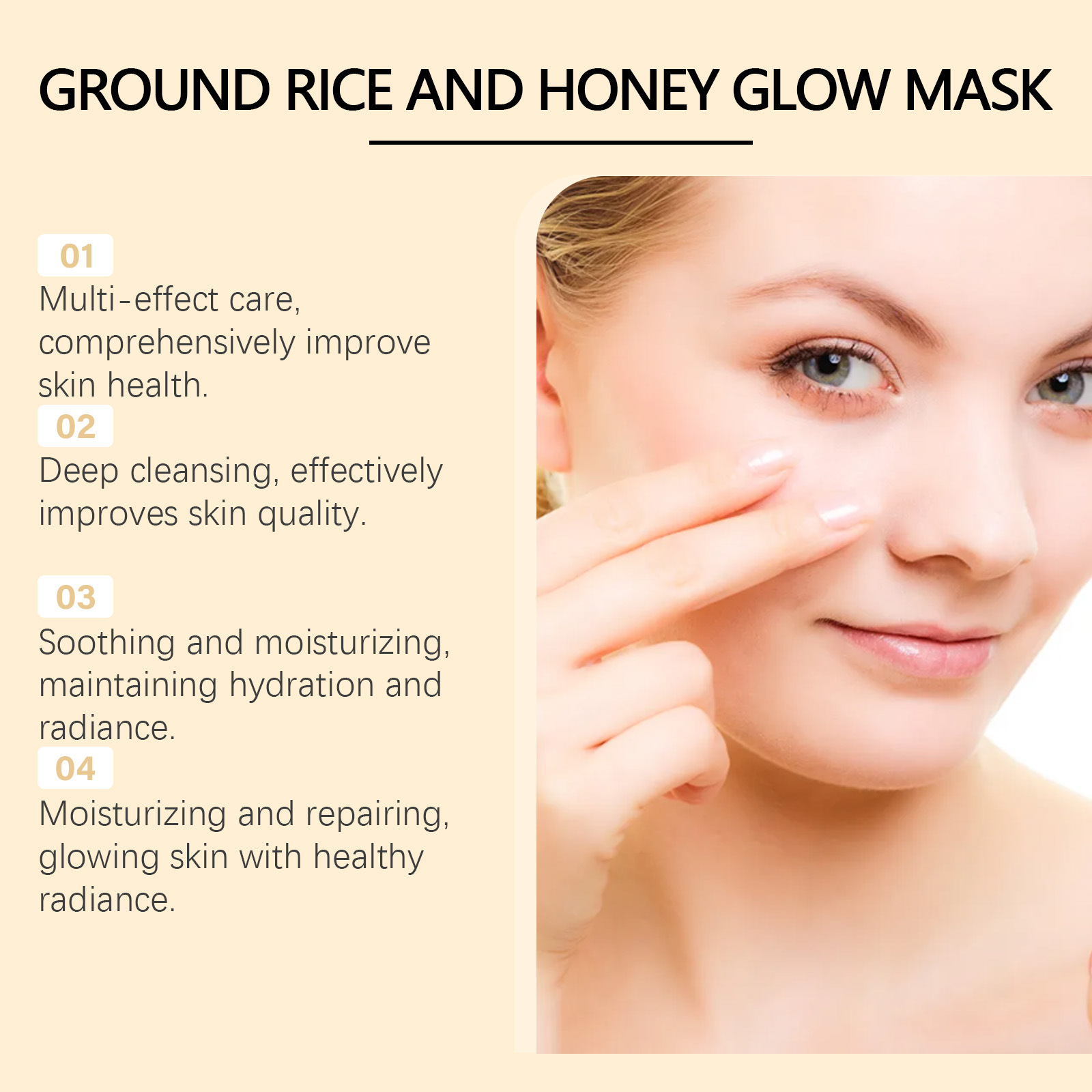Rice & Honey Glow Face Mask